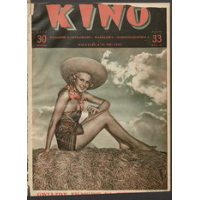 KINO TYGODNIK ILUSTROWANY magazine side cover Issue 33  1935