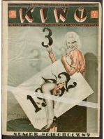 KINO TYGODNIK ILUSTROWANY magazine side cover Issue 1  1933