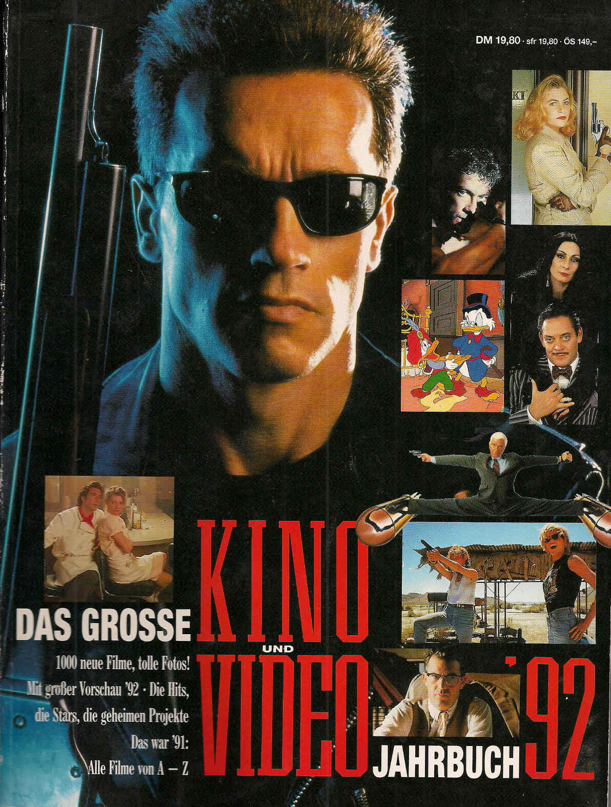 KINO AND VIDEO magazine side cover Yearbook 1992