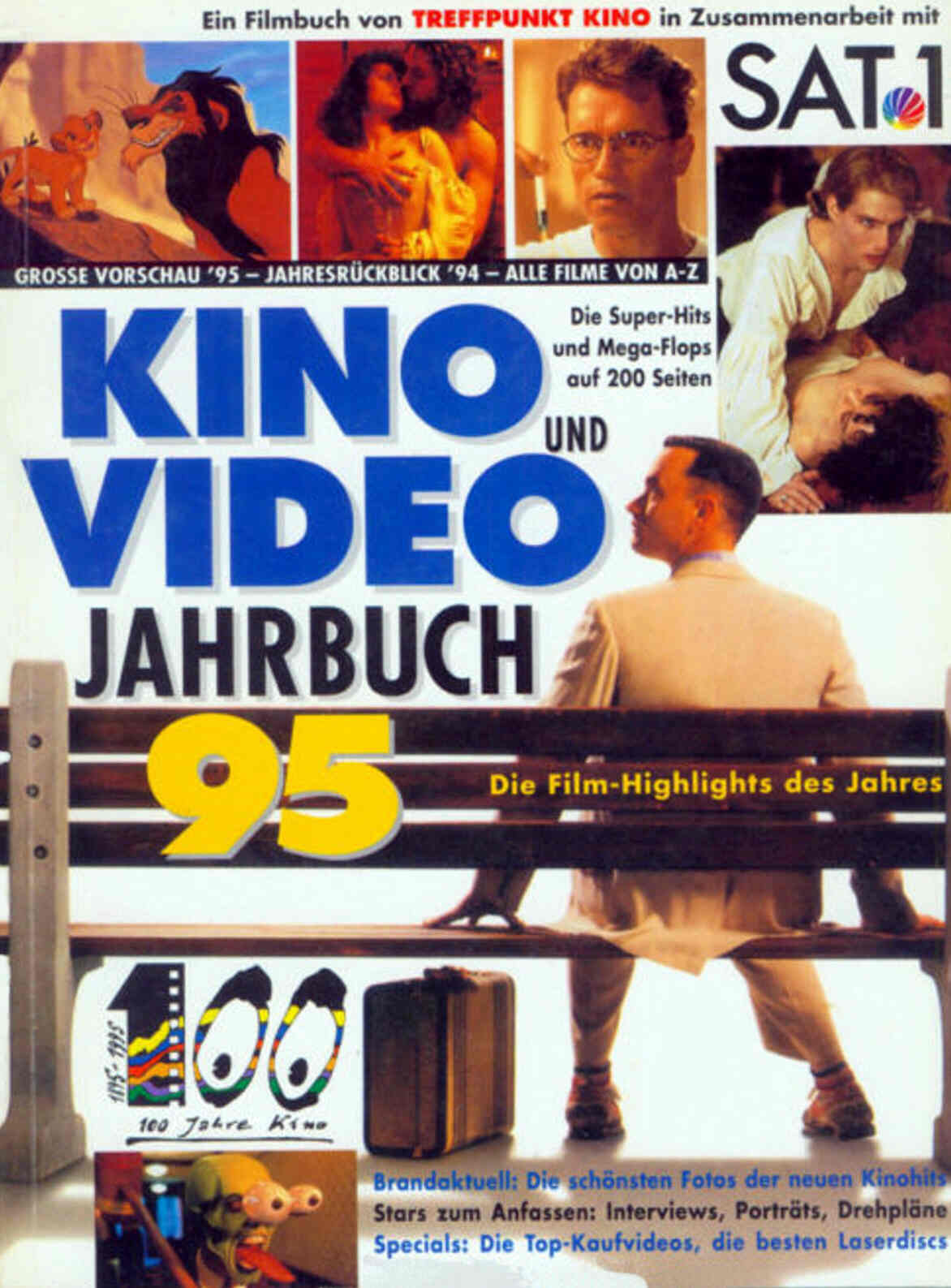 KINO AND VIDEO magazine side cover Yearbook 1995