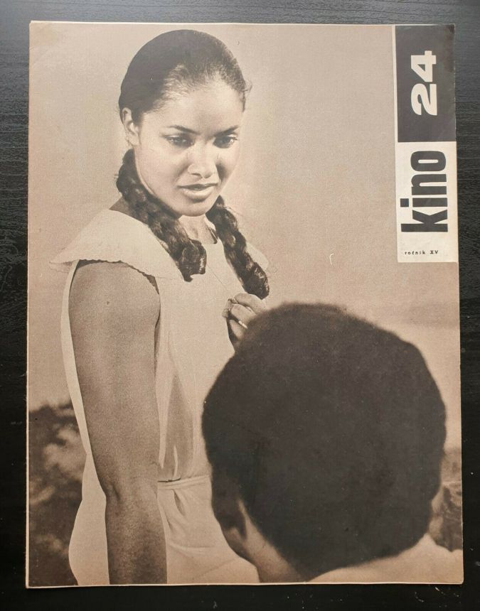 KINO (Czech) magazine side cover Issue 24   1960