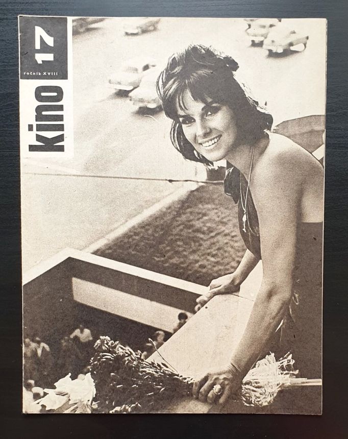 KINO (Czech) magazine side cover Issue 17  August 1963