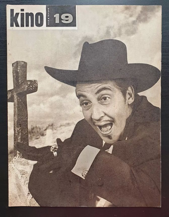 KINO (Czech) magazine side cover Issue 19  September 1963
