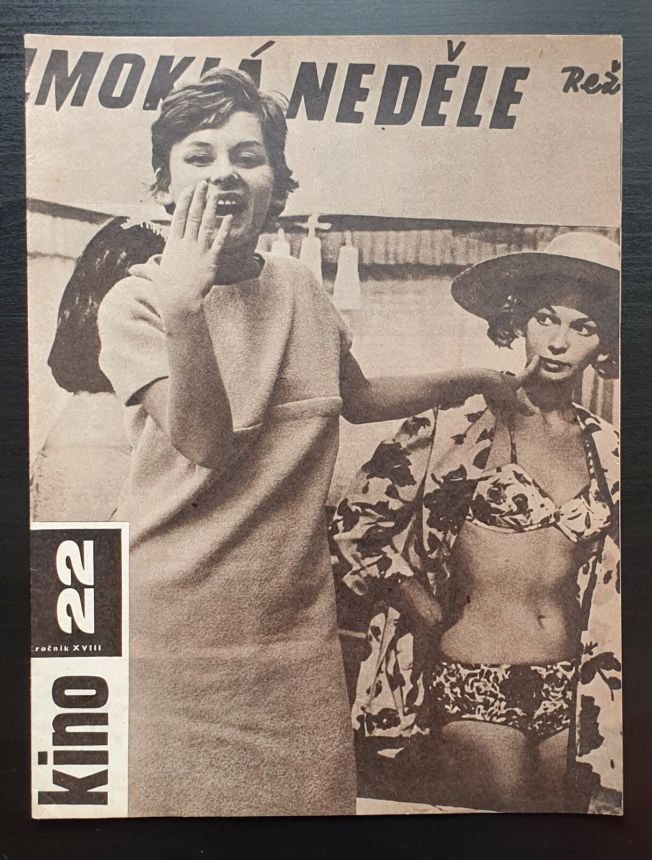 KINO (Czech) magazine side cover Issue 22  October 1963