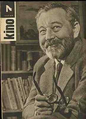 KINO (Czech) magazine side cover Issue 7   1964