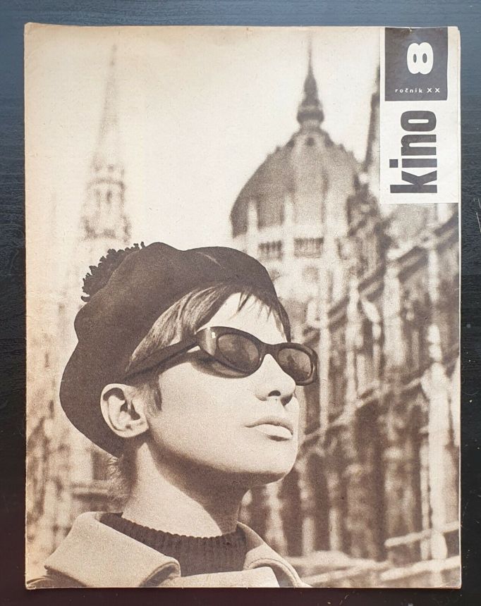 KINO (Czech) magazine side cover Issue 8   1965