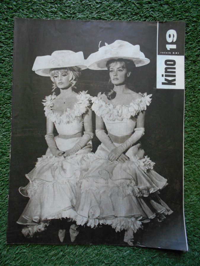 KINO (Czech) magazine side cover Issue 19   1966