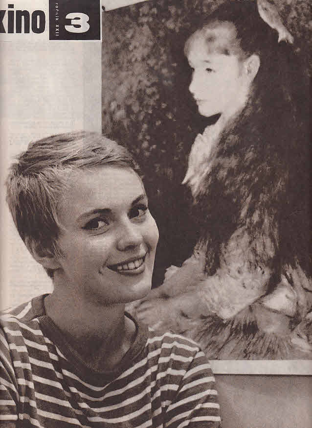 KINO (Czech) magazine side cover Issue 3   1967