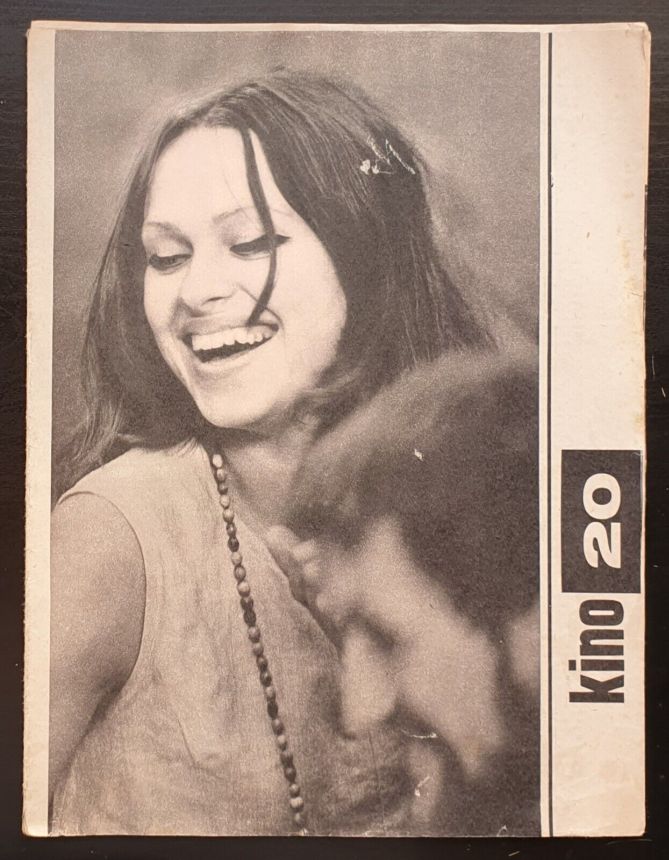 KINO (Czech) magazine side cover Issue 20   1968