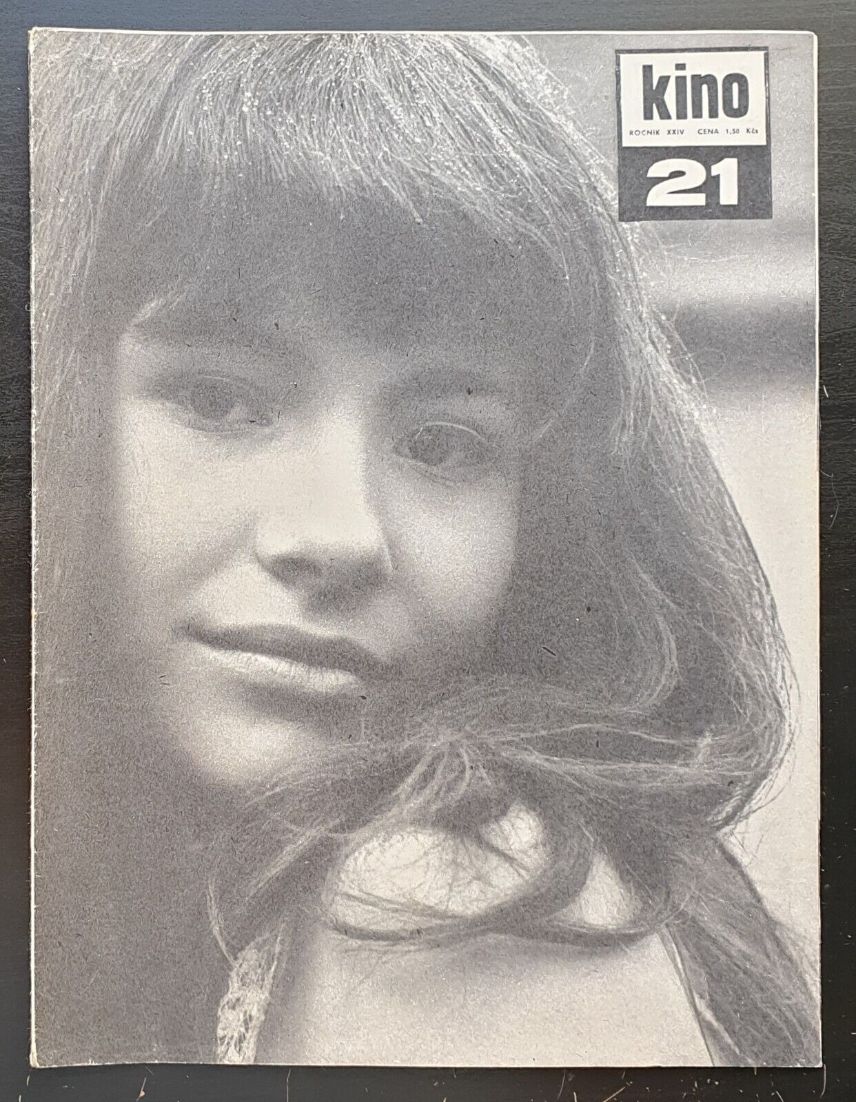 KINO (Czech) magazine side cover Issue 21  October 1969