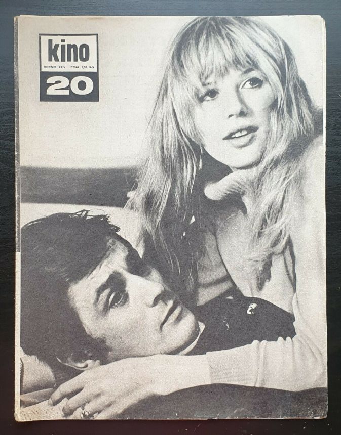 KINO (Czech) magazine side cover Issue 20   1969