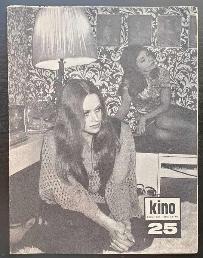 KINO (Czech) magazine side cover Issue 25   1969