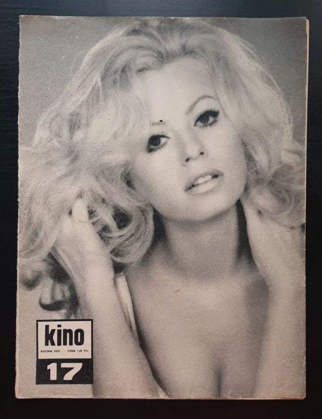 KINO (Czech) magazine side cover Issue 17   1970