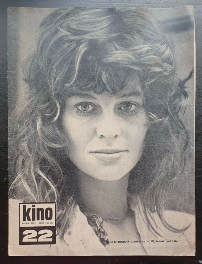KINO (Czech) magazine side cover Issue 22   1971