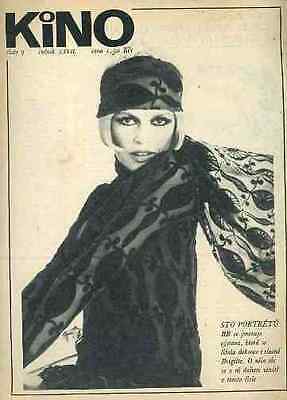 KINO (Czech) magazine side cover Issue 3   1972