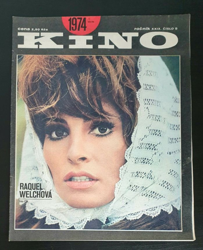 KINO (Czech) magazine side cover Issue 5   1974