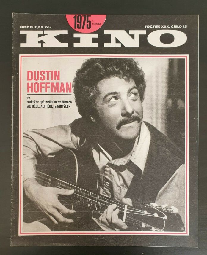 KINO (Czech) magazine side cover Issue 13   1975