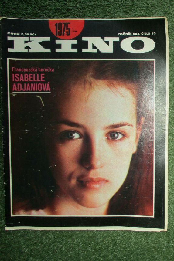 KINO (Czech) magazine side cover Issue 20   1975