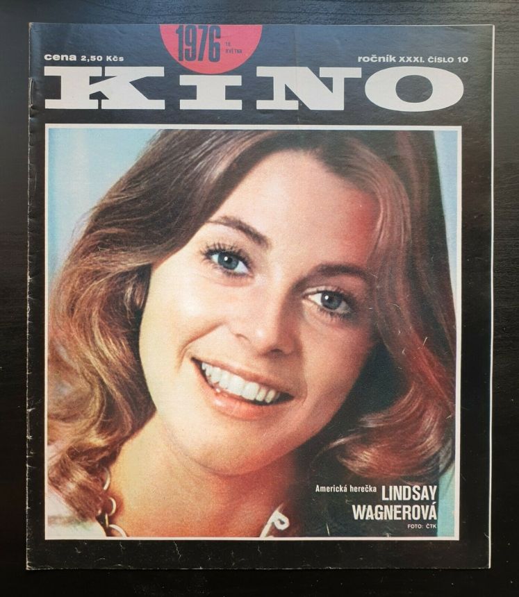 KINO (Czech) magazine side cover Issue 10   1976