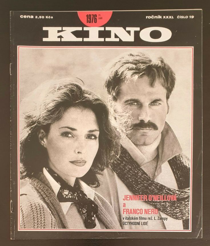 KINO (Czech) magazine side cover Issue 19   1976