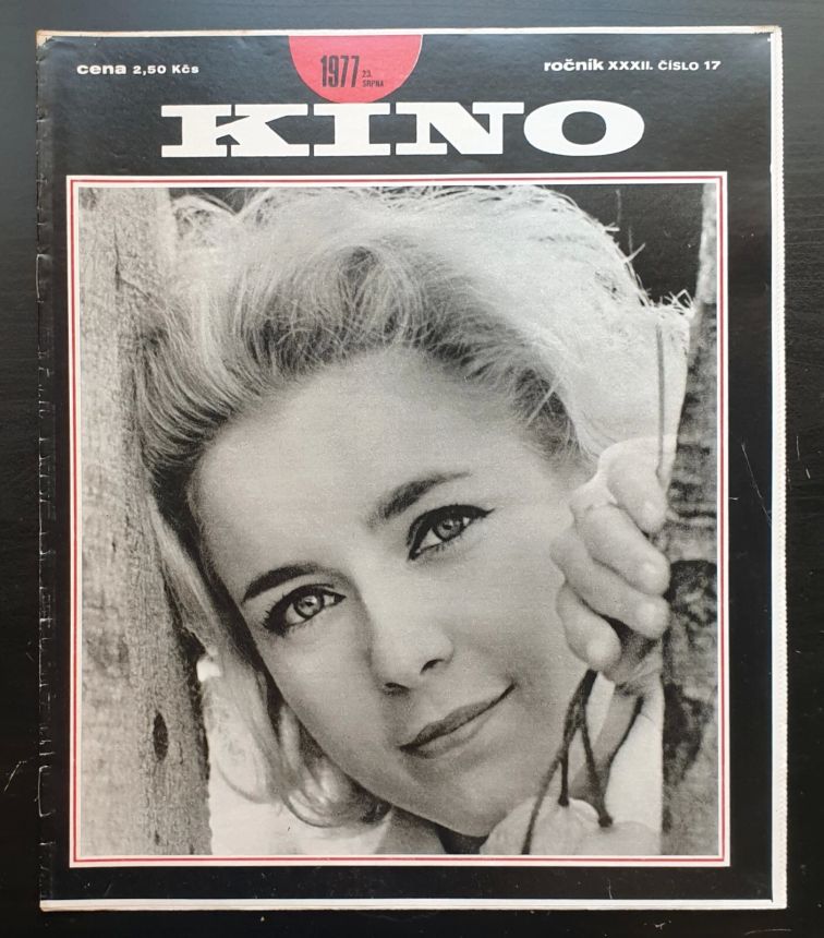 KINO (Czech) magazine side cover Issue 17   1977