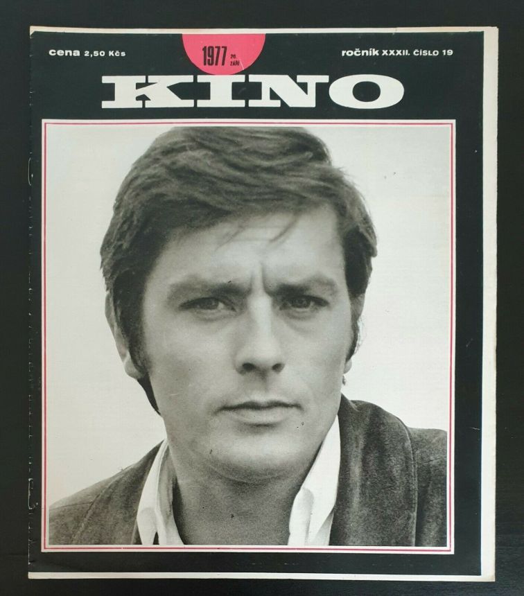 KINO (Czech) magazine side cover Issue 19   1977