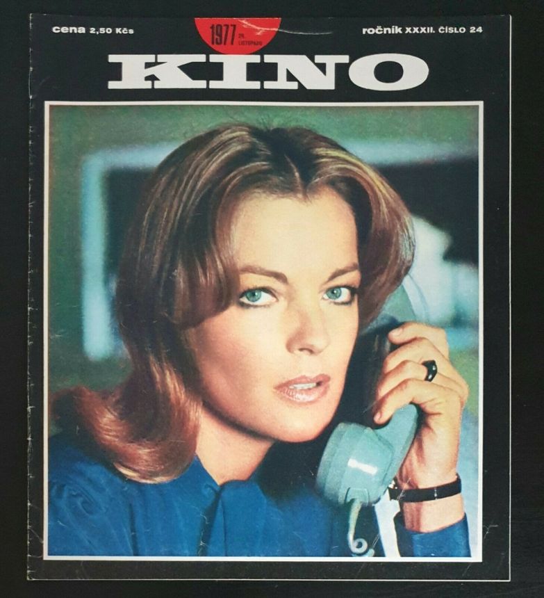 KINO (Czech) magazine side cover Issue 24   1977
