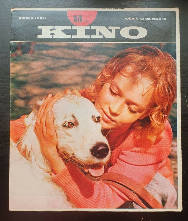 KINO (Czech) magazine side cover Issue 16   1978