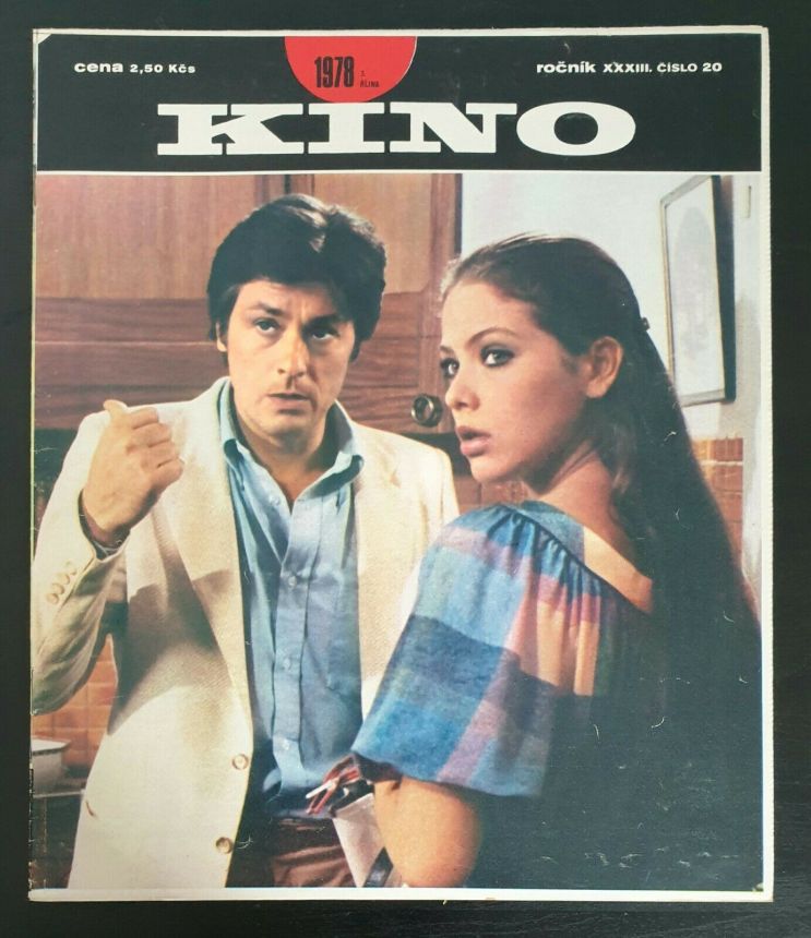 KINO (Czech) magazine side cover Issue 20   1978