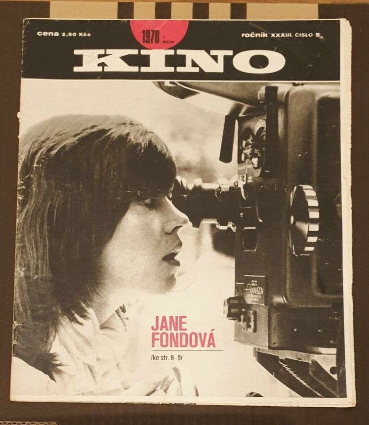KINO (Czech) magazine side cover Issue 5   1978