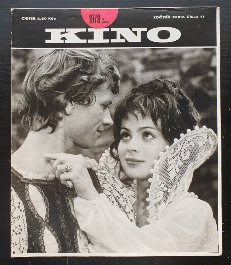 KINO (Czech) magazine side cover Issue 11   1979