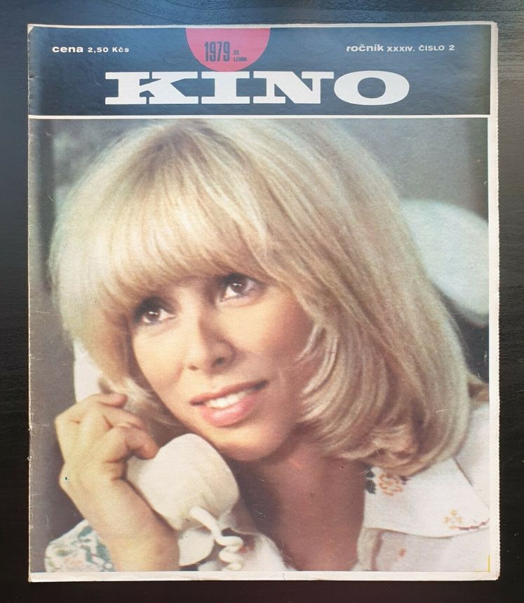 KINO (Czech) magazine side cover Issue 2   1979