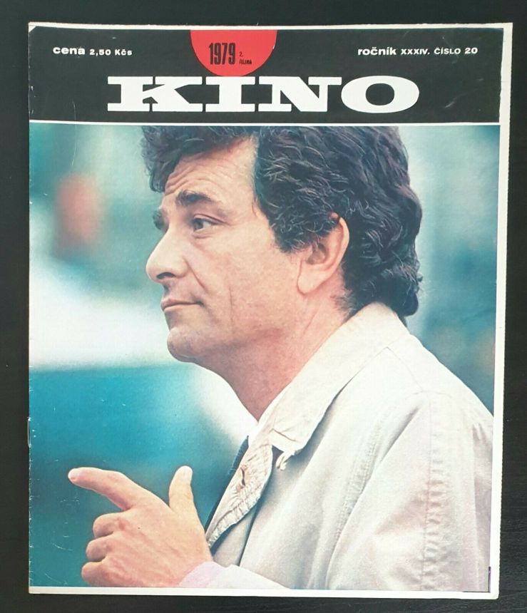 KINO (Czech) magazine side cover Issue 20   1979