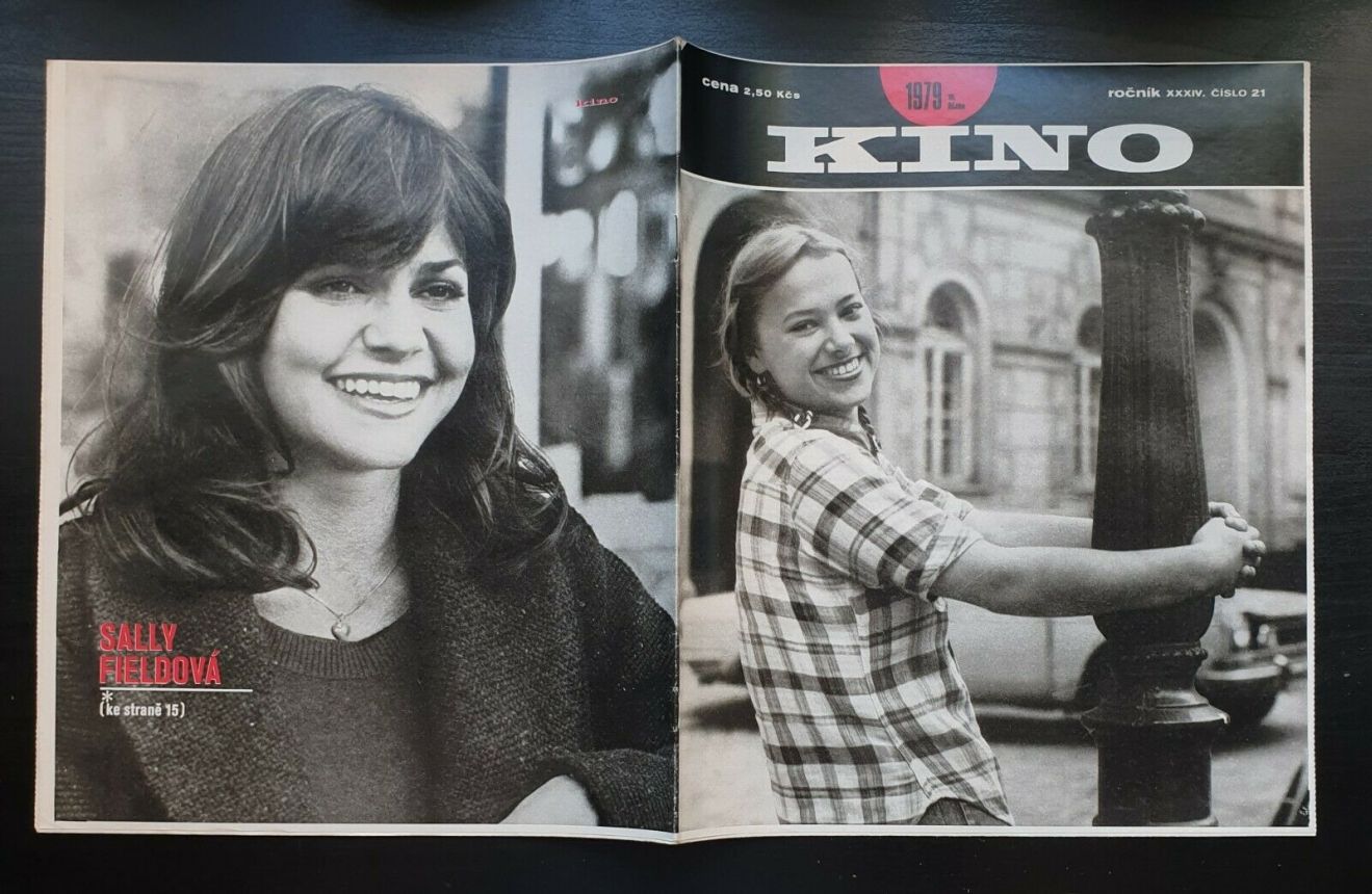 KINO (Czech) magazine side cover Issue 21   1979