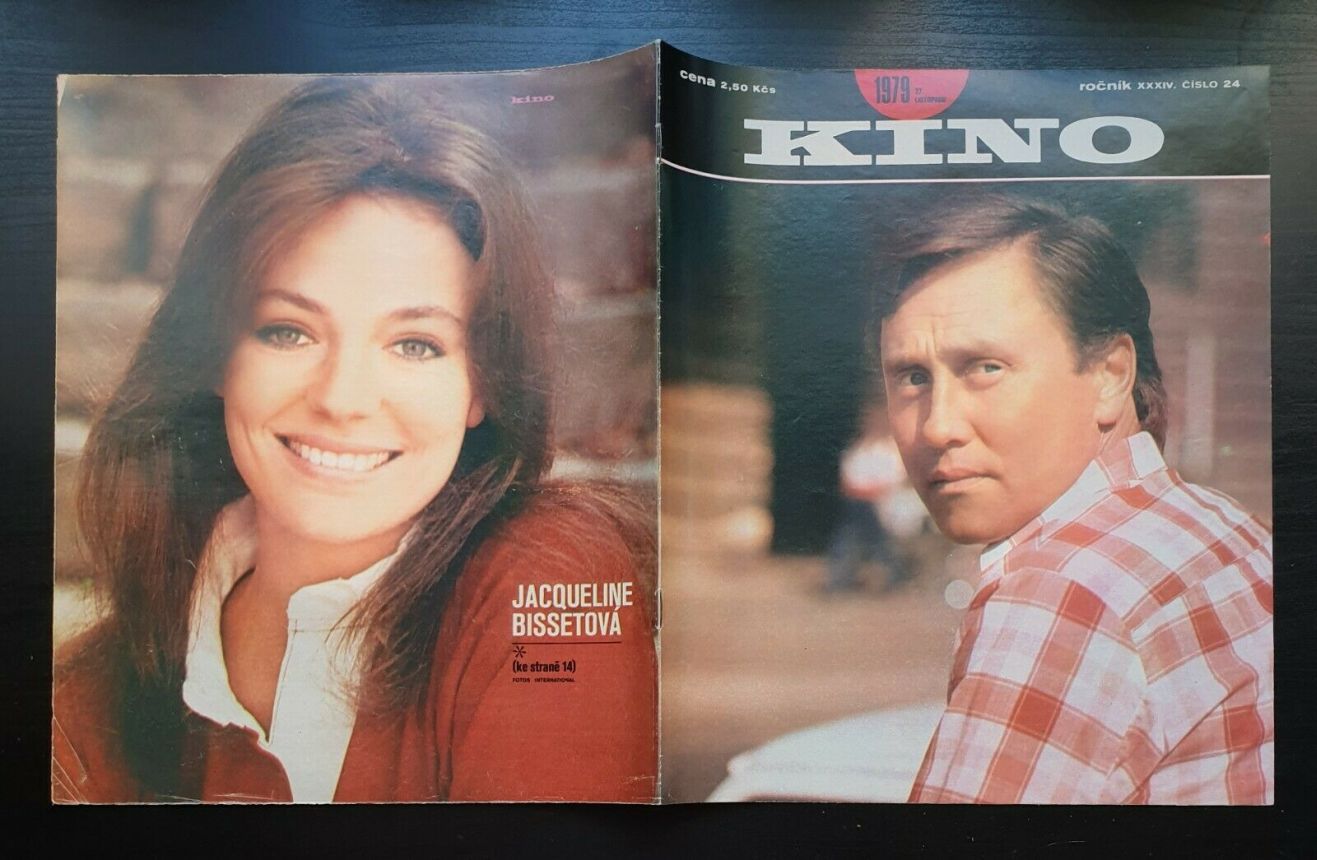 KINO (Czech) magazine side cover Issue 24   1979