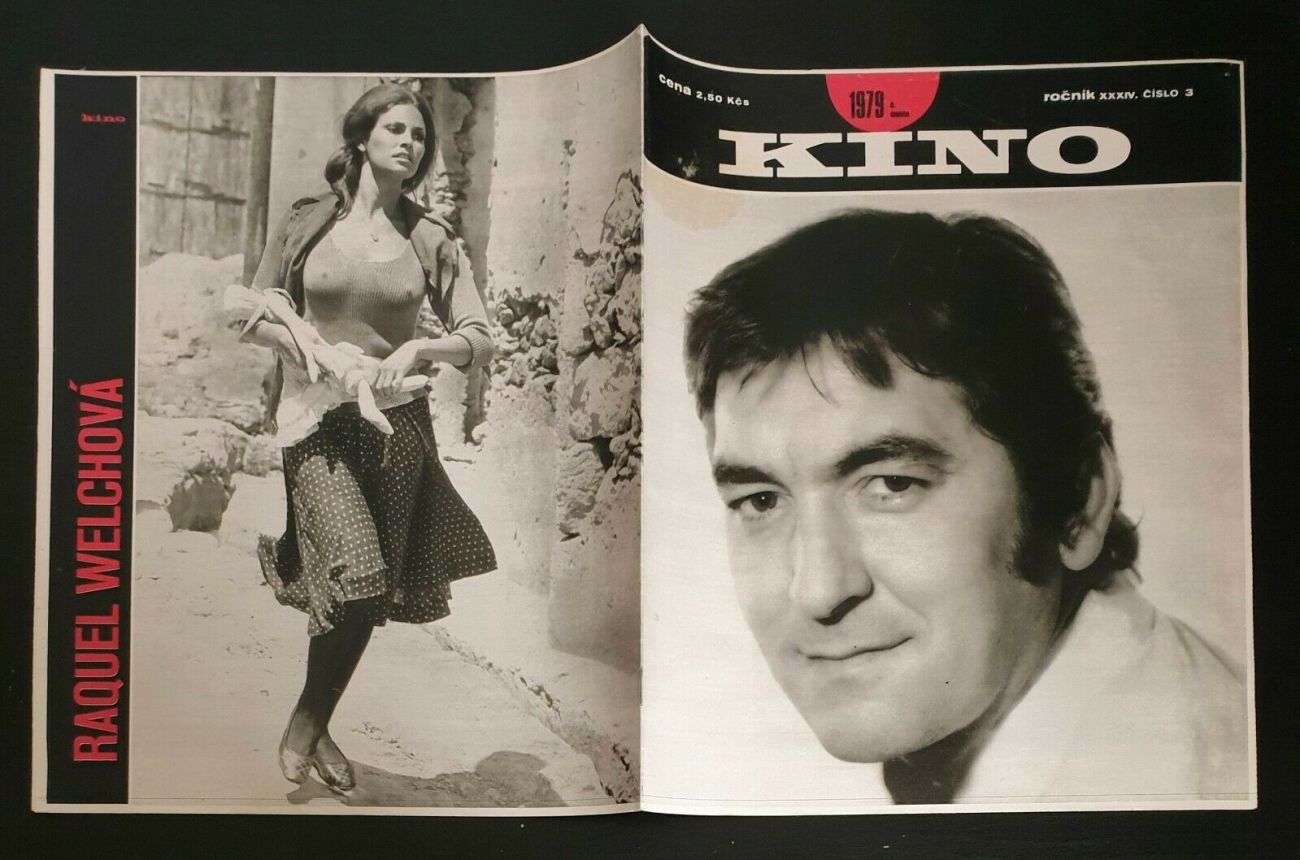 KINO (Czech) magazine side cover Issue 3   1979
