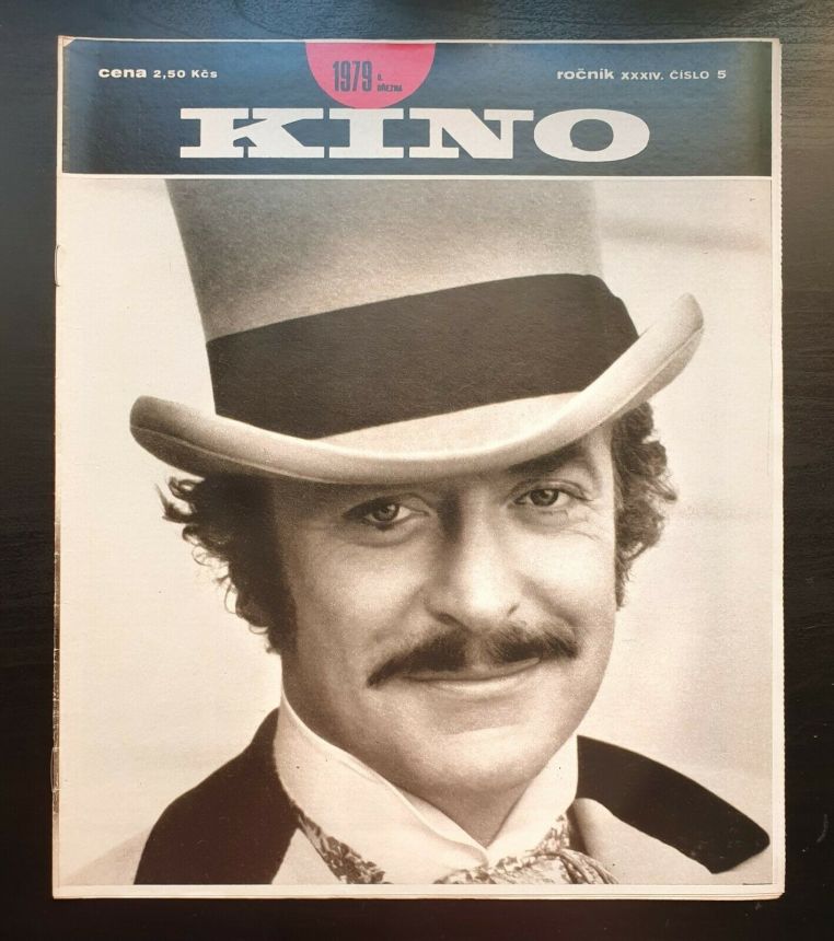 KINO (Czech) magazine side cover Issue 5   1979