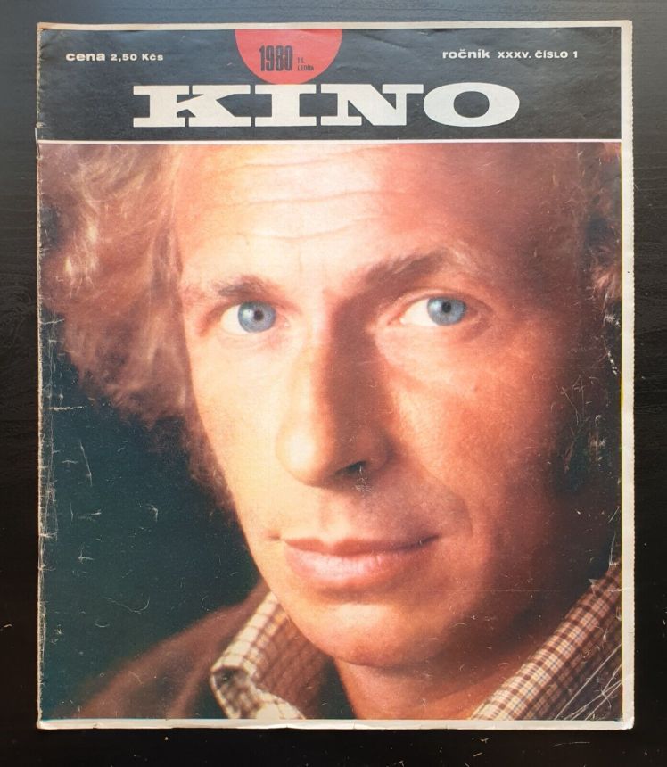 KINO (Czech) magazine side cover Issue 1   1980