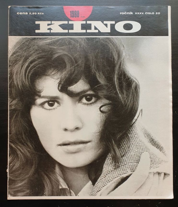 KINO (Czech) magazine side cover Issue 20   1980