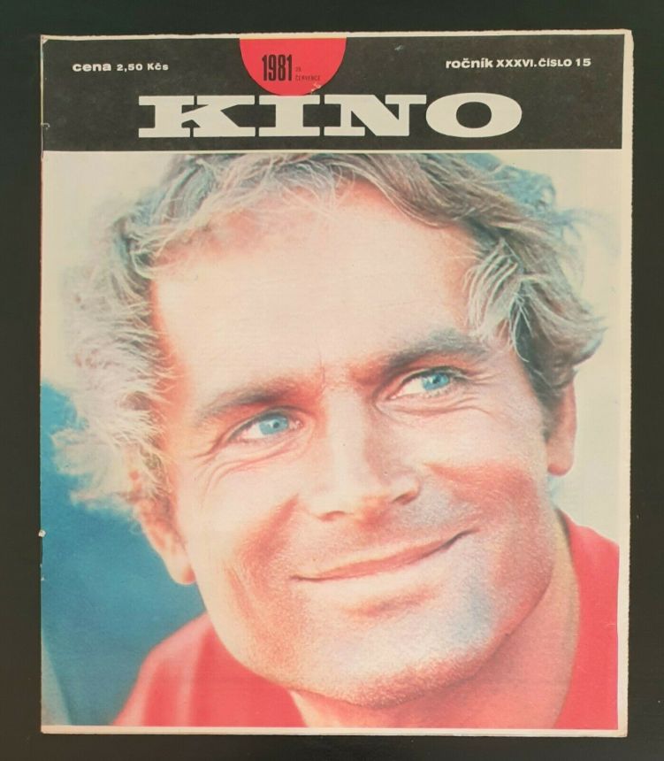 KINO (Czech) magazine side cover Issue 15   1981