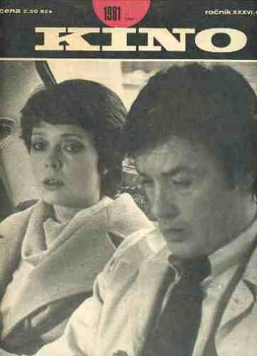 KINO (Czech) magazine side cover Issue 16   1981