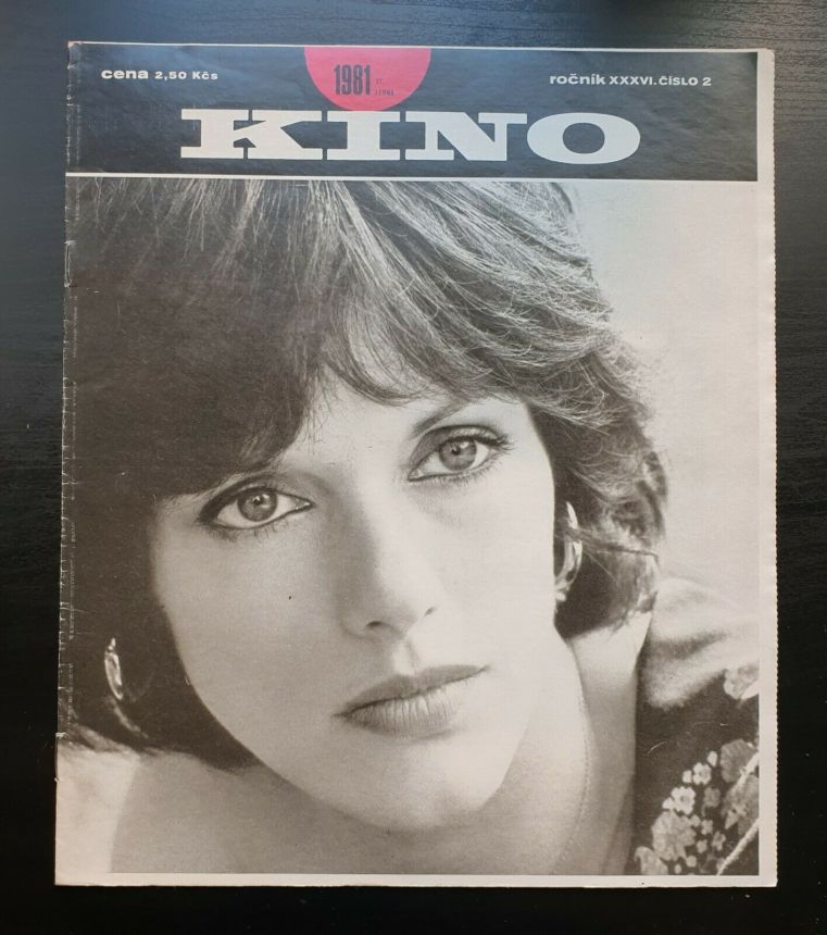 KINO (Czech) magazine side cover Issue 2   1981