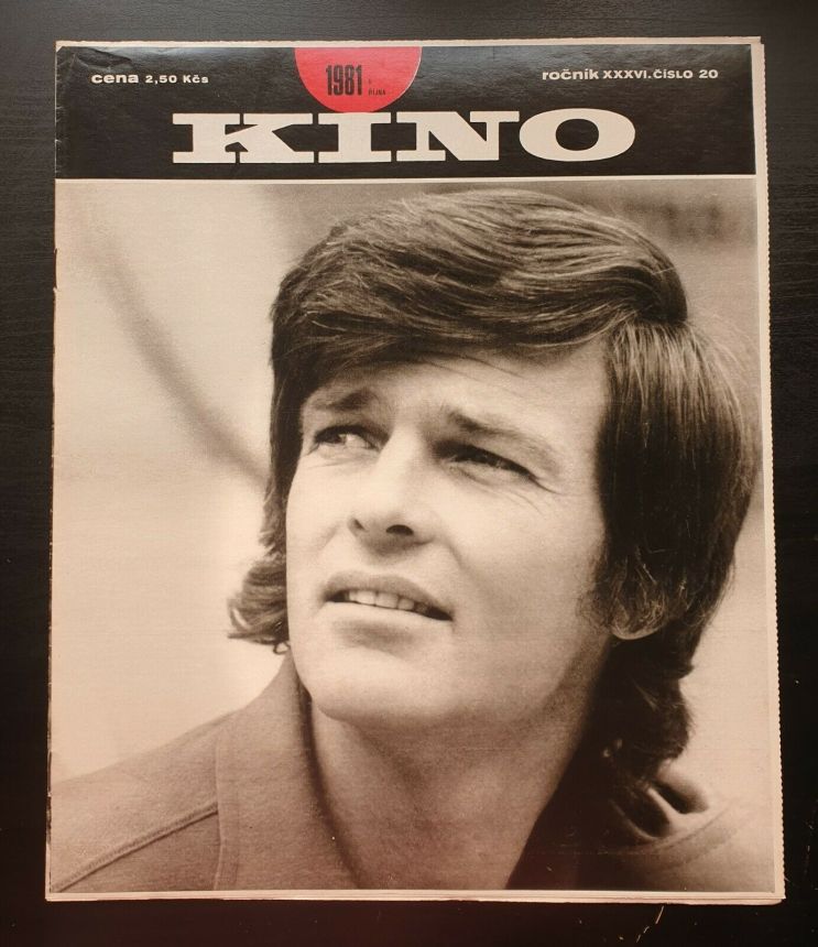 KINO (Czech) magazine side cover Issue 20   1981