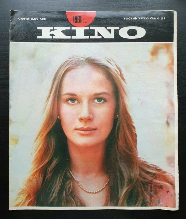KINO (Czech) magazine side cover Issue 21   1981