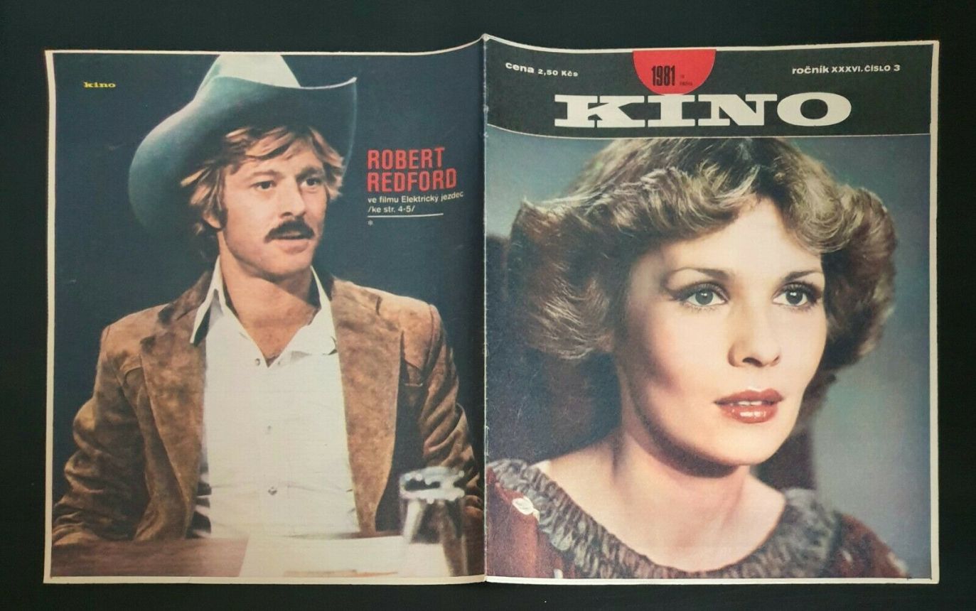 KINO (Czech) magazine side cover Issue 3   1981