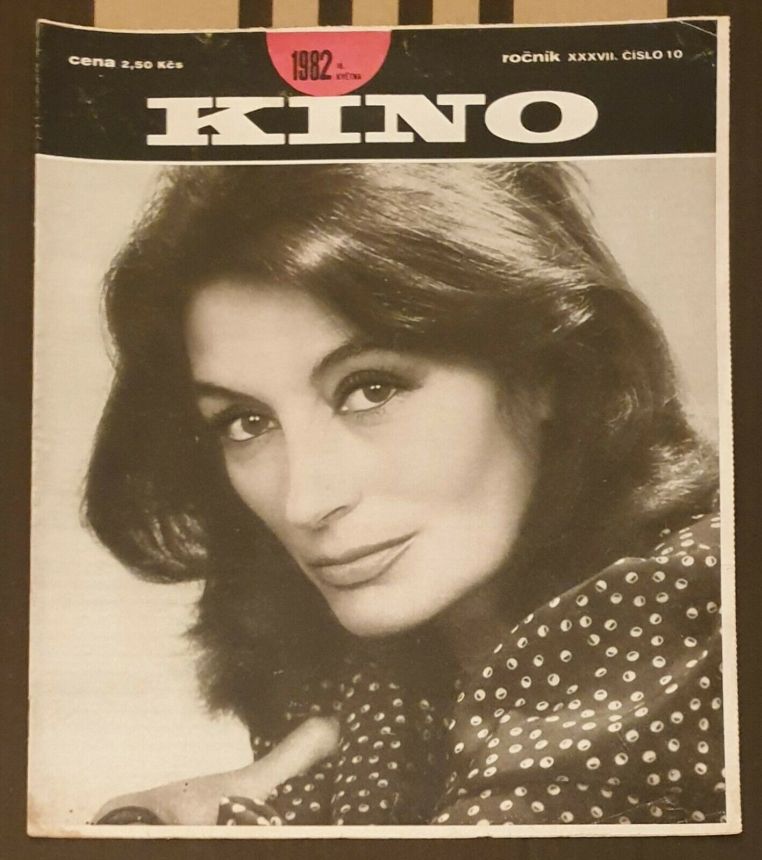 KINO (Czech) magazine side cover Issue 10   1982