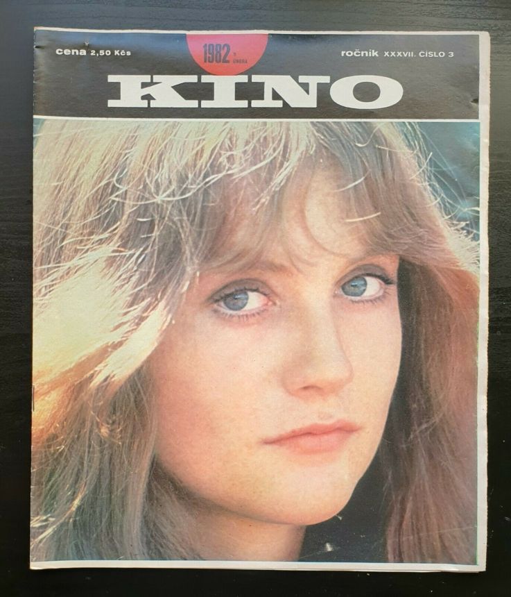 KINO (Czech) magazine side cover Issue 3   1982
