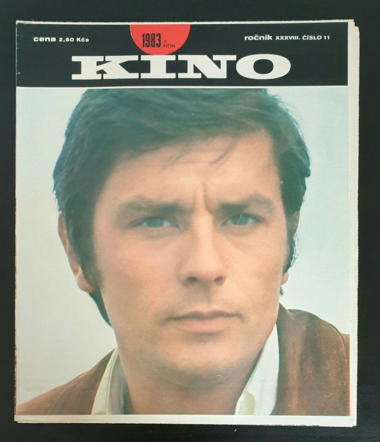 KINO (Czech) magazine side cover Issue 11   1983
