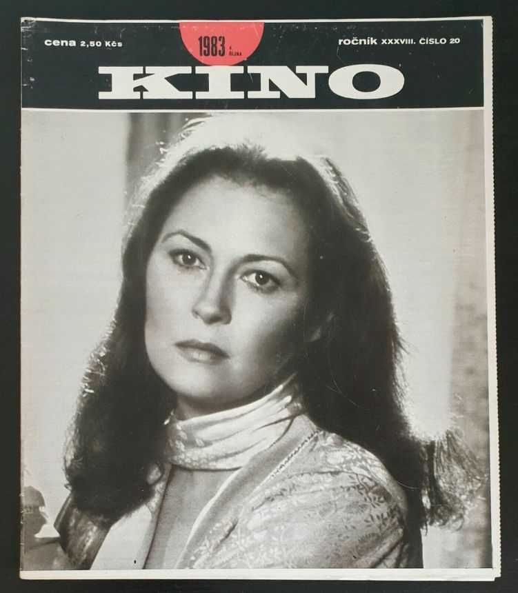 KINO (Czech) magazine side cover Issue 20   1983