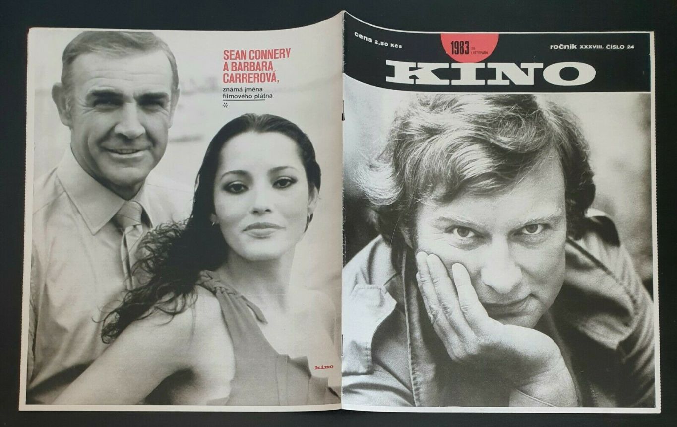 KINO (Czech) magazine side cover Issue 24   1983